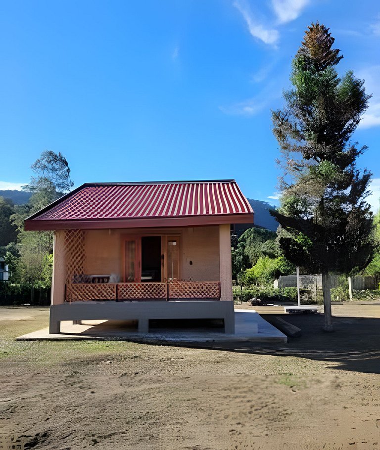 Chalé Rústico Moderno